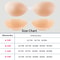 Reusable Silicone Breast Patches, Front Button Chest Patches for Invisible, Strapless Support & Comfort