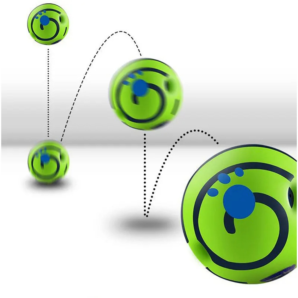 Wobble Wag Giggle Ball Interactive Dog Toy With Fun Giggle Sounds To Get Your Dogs Attention As See 2