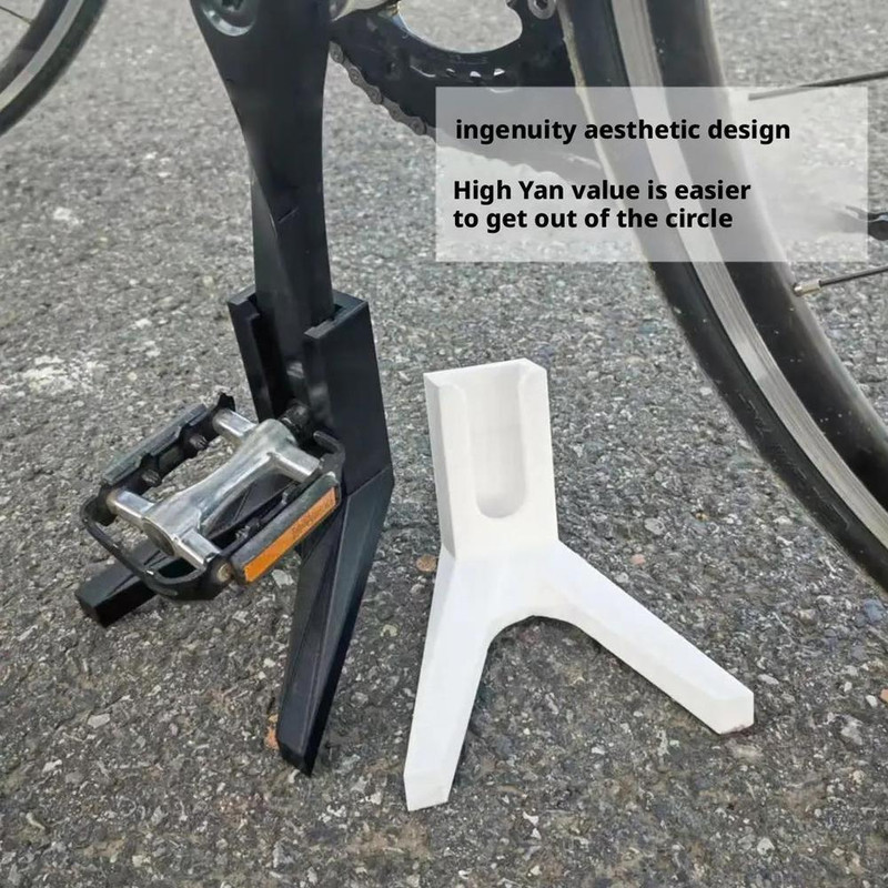 Heavy Duty Bicycle Kickstand for Mountain Bike,Tool Free Installation Adjustable Side Stand for Stable Parking,Road bike