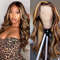Piano Color Lace Front Wig, 65CM Brazilian Human Hair Honey Body Wave | Undetectable Blonde Lace Wig for a Natural Look