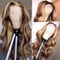 Piano Color Lace Front Wig, 65CM Brazilian Human Hair Honey Body Wave | Undetectable Blonde Lace Wig for a Natural Look