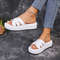Elevate Your Style: Women's Chunky Sole Summer Sandals, Comfortable Thick-Soled Platform Sandals for All-Day Wear