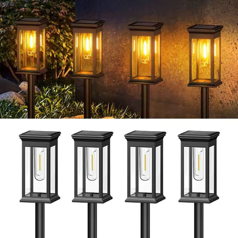 Automatic Solar Lights For Landscape Lighting IP65 Waterproof Lawn Courtyard Lights For Pedestrian 8