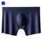 Men's Ice Silk Boxer Shorts,Seamless Breathable Men Underwear, Antibacterial Panties with Comfortable Fit, Sexy Briefs