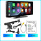 Portable Wireless CarPlay Screen Android Auto With HD Rear Reversing Camera Car Radio DVR MP5 Multi 5