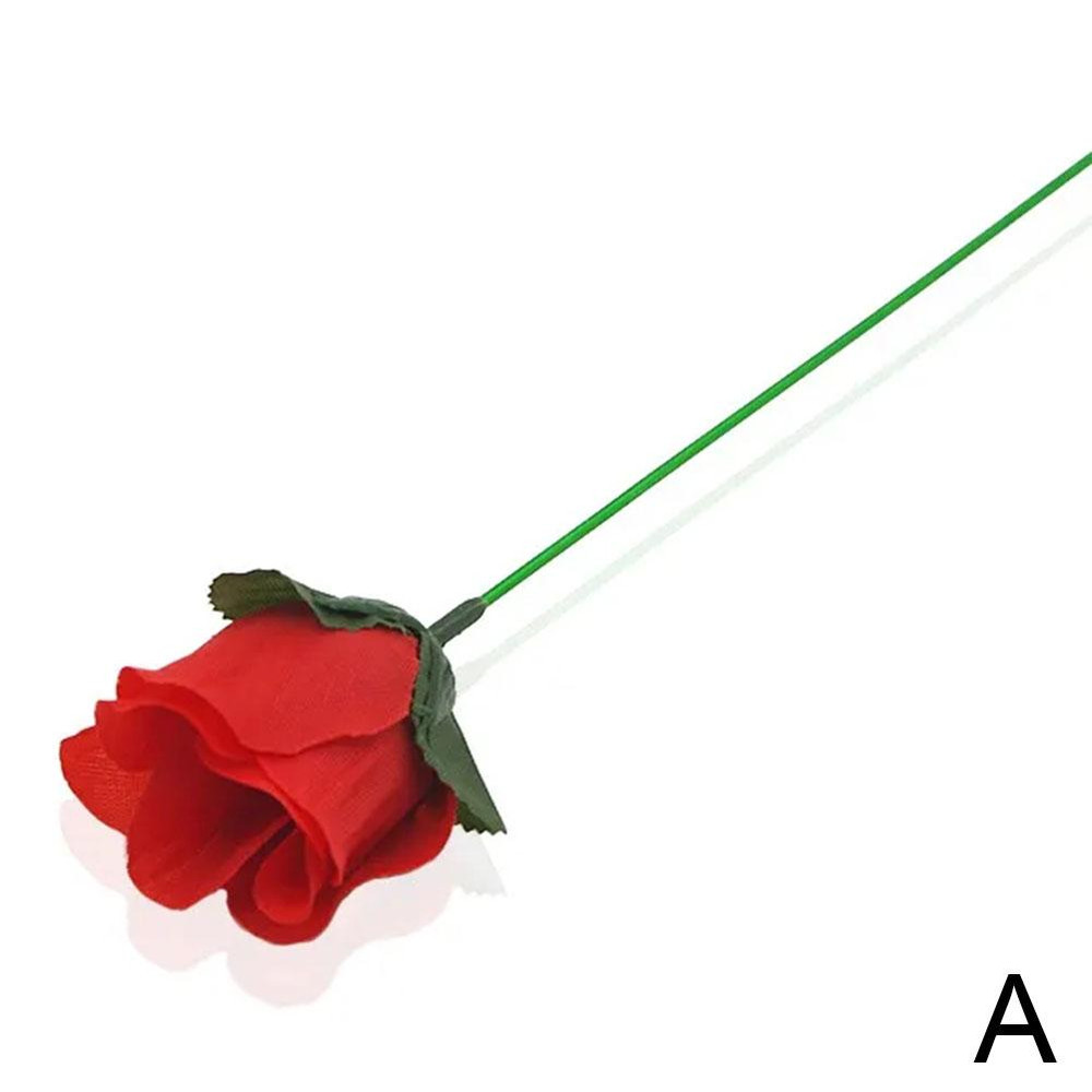 Flame To Rose Magic Trick Professional Torch To Flower Illusion Prop For Magicians Stunning Bar Tri 6