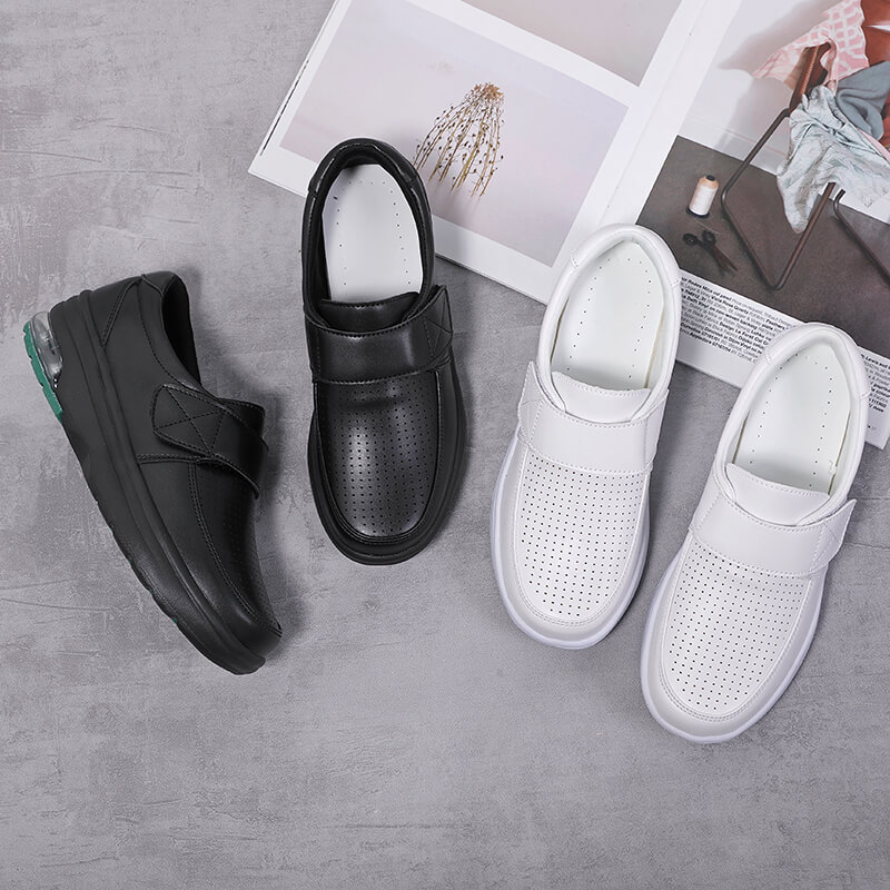 Casual Comfortable Light Shoes,Platform White Shoes Women,Nurse Work Shoes,Non Slip Loafers,Fashion Slip On