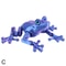 Multi Joint Movable Frog Model, 3D Printed Cute Animal Toy, Glittering Eyes, Realistic Simulation, Room Decor