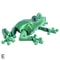 Multi Joint Movable Frog Model, 3D Printed Cute Animal Toy, Glittering Eyes, Realistic Simulation, Room Decor
