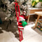 Climbing Santa Claus Doll, Christmas Tree Ornament, Ladder with Music, Holiday Decorations, Navidad, New Year