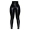 Faux Leather Leggings, High Waist Tummy Control, Butt Lift Pants, Streetwear, Skinny Trousers