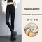 Winter Leather Leggings For Women High Waist Fleece Lined Warm Lamb Fluff Slim Pencil Pant Thicken 6