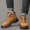 Mens Winter Snow Boots Warm Ankle Boots With Fur Male Outdoor Sneakers Botas Hombre Botines Cold We 0