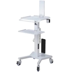 multi-purpose beauty organizer cart with wheels, salon trolley & eyelash organizer for storage and cosmetic workstation