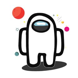 impostor or crewmate among game us sus svg