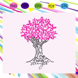 breast cancer awareness tree svg