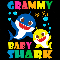 grammy of the baby shark svg
