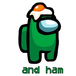 among us green eggs and ham svg