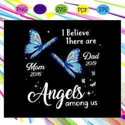 i believe there are angels among us mom  svg