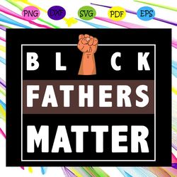 black father matter svg