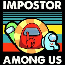 impostor among us trending svg