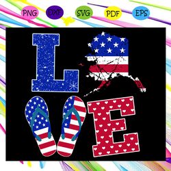 love alaska state america flag american svg