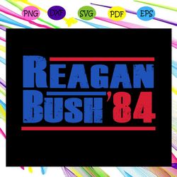 reagan bush  dependence day svg