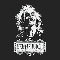 beetlejuice american horror film svg