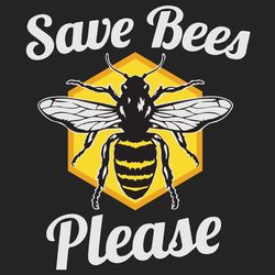 save bees please gift for girl trending svg