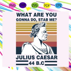 what are you gonna do stab me julies caesar bc trending svg