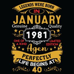 legends were born in january agen perfectly life begins at svg