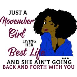 just a december girl living her best life and she ain t going back and forth with you born in december december girl gif