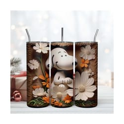 charlie brown wrap 20oz snoopy skinny tumbler 20oz digital download file