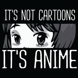 it is not cartoons it is anime svg