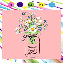 happiness is being a mimi svg