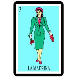 la dama loteria mexicana trending svg