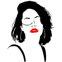 selena quintanilla singer trending svg