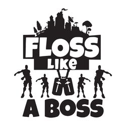 floss like a boss svg