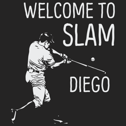 slam diego baseball fan of home runs gift san diego love usa trending svg