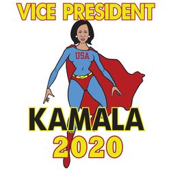 vice president kamala trending svg