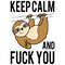 Cute-Sloth-Middle-Finger-Keep-Calm-And-Fuck-You-Trending-Svg-TD0045.png