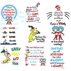 svg dr seuss bundle svg, dr seuss svg, dr seuss vector, dr seuss clipart, thing one svg, thing two svg, dr seuss cat sv