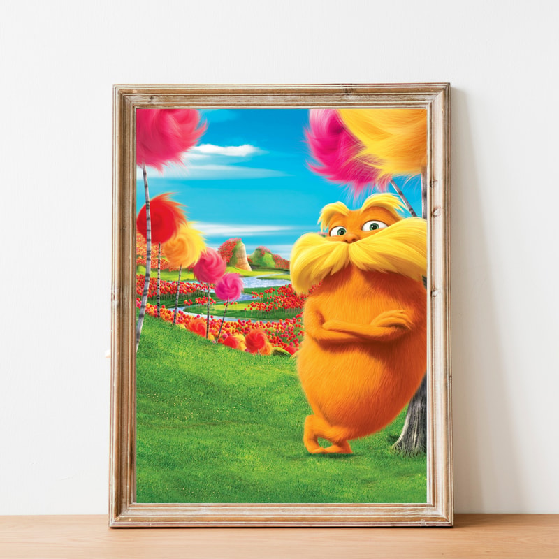 The Lorax Trees Picture, Printable Poster Download, Animatio Inspire