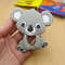 Koala Anxiety Sensory Jewellery With Car Silicone Fidget Beads 0