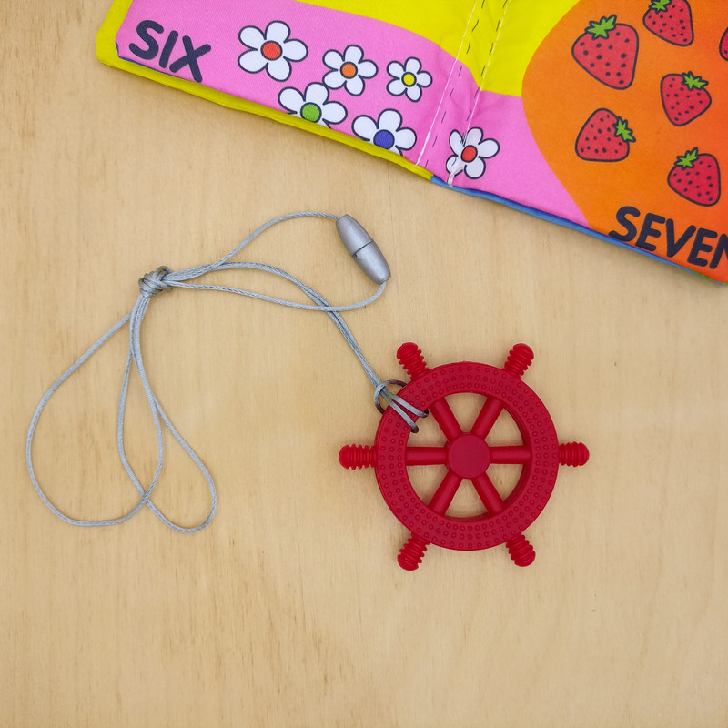 Steering Wheel Silicone Teething Marine New Born Baby Toy Toddler Teether Toy Gift Gift For Baby Sh 2