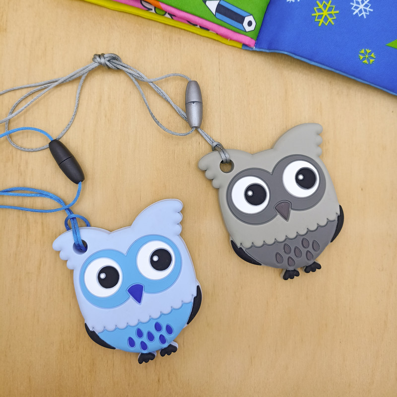 Owl Silicone Teething Cute New Born Baby Toy Toddler Teether Toy Gift Gift For Baby Shower 0