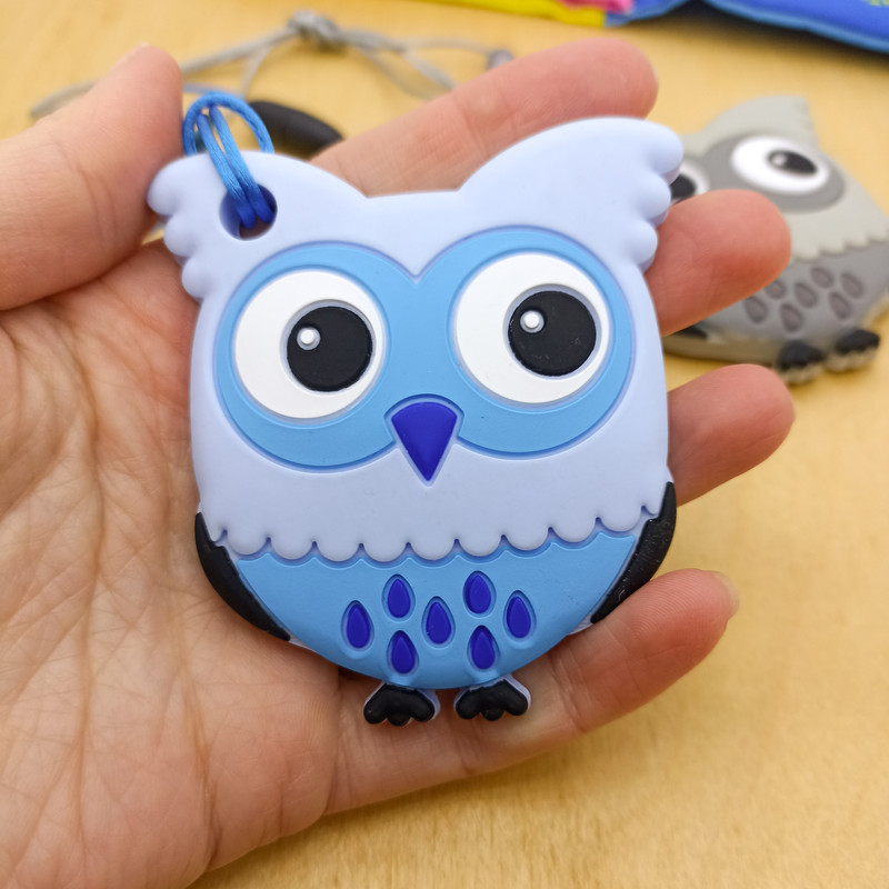 Owl Silicone Teething Cute New Born Baby Toy Toddler Teether Toy Gift Gift For Baby Shower 2