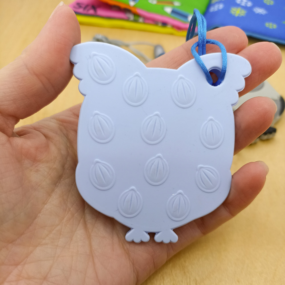 Owl Silicone Teething Cute New Born Baby Toy Toddler Teether Toy Gift Gift For Baby Shower 3