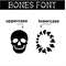 Skeleton Bones font ttf svg 33.jpg