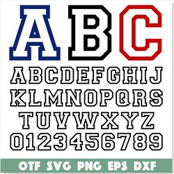 sport varsity college outline font otf svg png | outline varsity font svg png, college font ttf, sport outline font otf